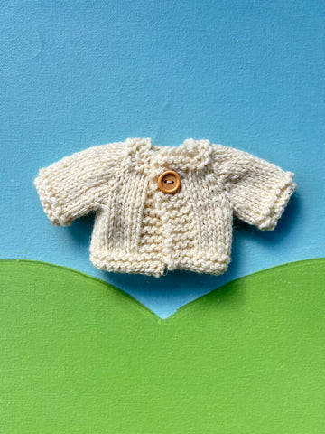 Picco/Little Buddy Knit Sweater - Cream