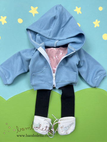 Forever Friend Outfit Set - Pink Mouse White Sneakers