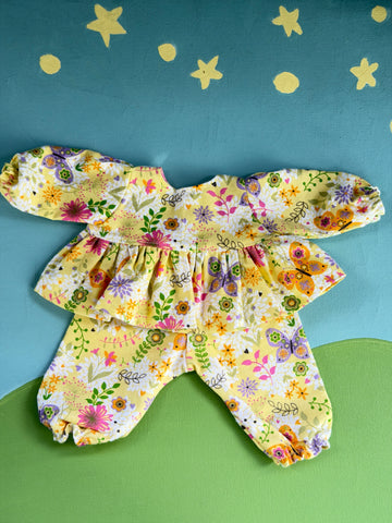 Classic/Sitting Friend PJ's- Springtime Blossoms