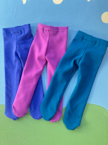 Little Friend Tights - Purple, Pink and Teal
