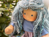Sitting Friend - Bluebelle (mocha skin tone)