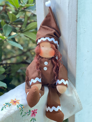 Floppy Dolls - Gingerbread Auburn Hair