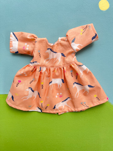 Little Friend Dress - Prancing Ponies