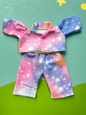Little Friend / Cuddle PJ's -  Tie Dye Stars