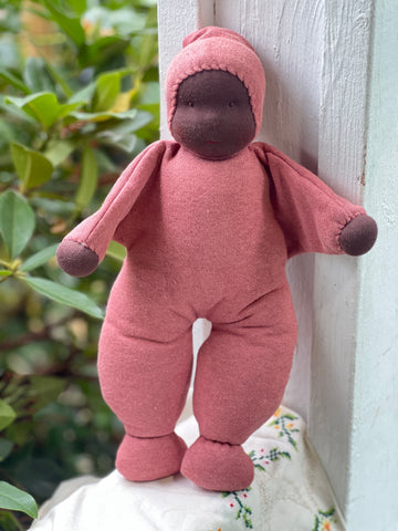 Little Snuggle Doll - Pink (Chocolate)