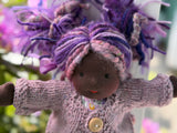 Little Buddy - Violet (dark brown colour skin tone)