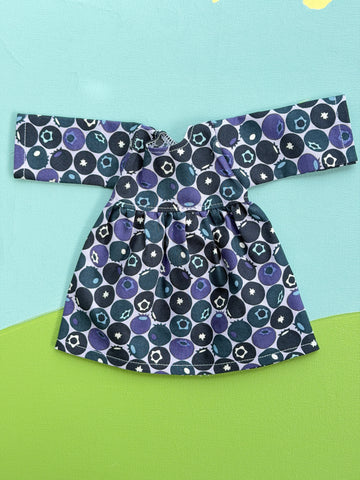 Little Friend Dress - Blueberries