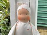 Snuggle Doll - White Floral