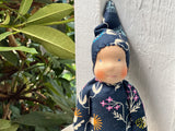 Adventure Buddy  - Blue Flowers