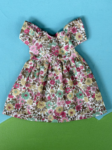 Little Friend Dress - Pink Tan Liberty