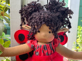 Little Forever Friend Ladybug - Maribug  (mocha)
