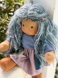 Sitting Friend - Bluebelle (mocha skin tone)