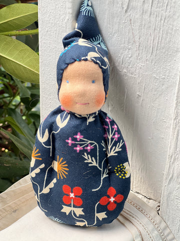 Adventure Buddy  - Blue Flowers