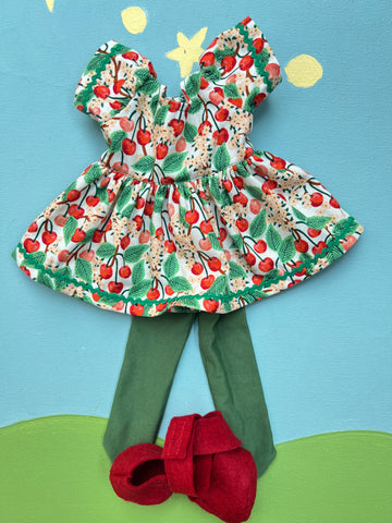 Little Friend Outfit -  Cherries