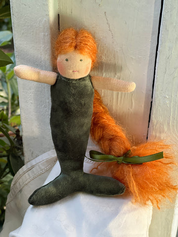 Mini Mermaid - Ginger/Green