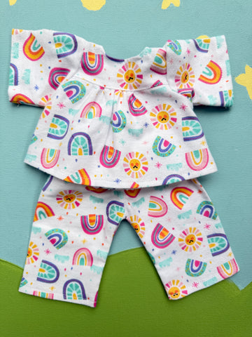 LIttle Friend PJ's  - Sunshine and Rainbows