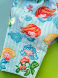 Cuddle/ Little Friend Flannel PJ's  - Mermaid Friends