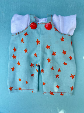 Picco Overalls & Tee Outfit - Stars