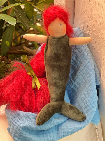 Mini Mermaid - Scarlett/Green