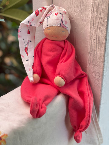 First Lovie - Flamingo (Blue Eyes)