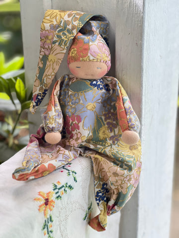 First Lovie - Gold Floral