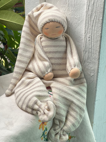 First Lovie - Beige Stripes
