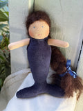 Mini Mermaid - Brown/Dark Blue