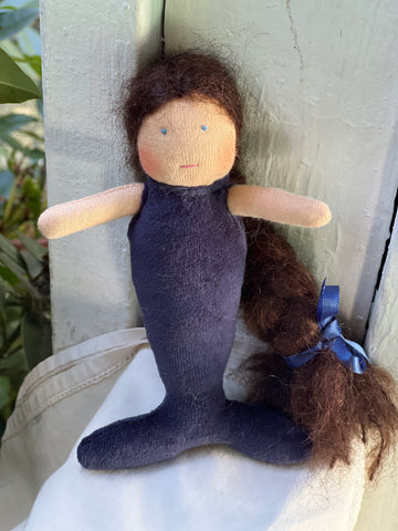 Mini Mermaid - Brown/Dark Blue