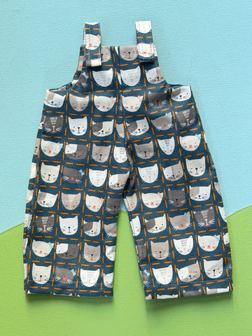 Little Friend Overalls - Cats