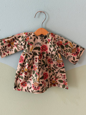 Little Friend Dress - Cream Floral