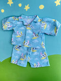 Forever Friend Short PJ's - Cow jumps over the Moon