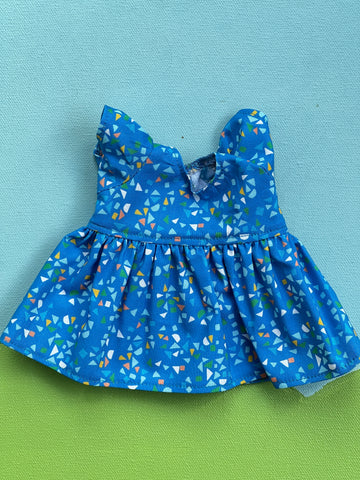 Little Buddy/ Picco Dress - Blue Sprinkle