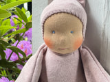 Little Snuggle Doll -  Dusty Pink