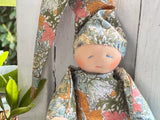 First Lovie - Orange Blue Floral