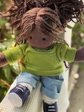 Sitting Friend - Ava (chocolate)