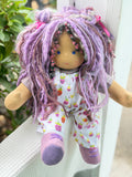 Sitting Friend Amethyst (mocha)