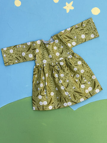 Little Friend Dress - Green Meadow