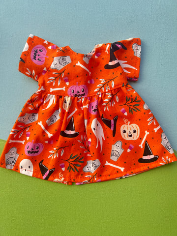 Cuddle Doll\ Little Friend Dress - Halloween!