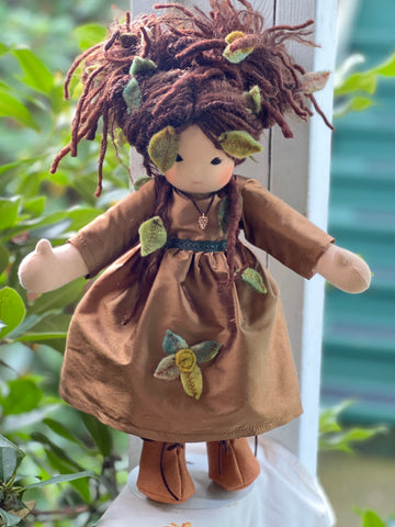 Little Forever Friend Leaf Dolls - 10 Juniper