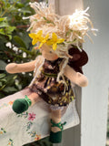 Little Forever Friend Garden Fairy -  Golden