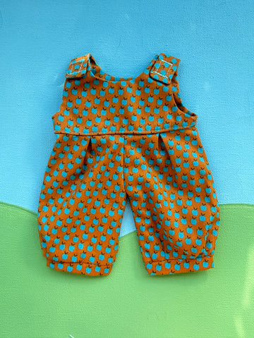 Picco Overalls (no tshirt) - Ochre Apples