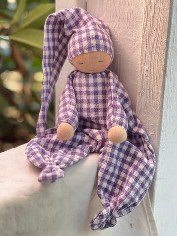 First Lovie - Purple Gingham