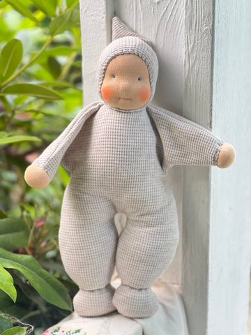 Little Snuggle Doll - Light Grey