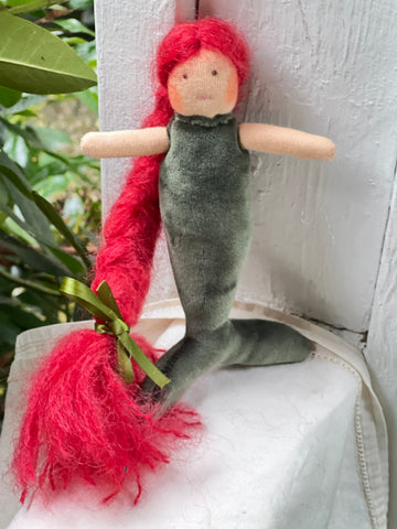 Mini Mermaid - Green/Red