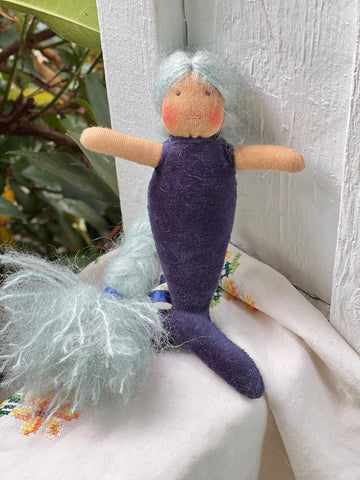 Mini Mermaid - Teal/ Dark Blue