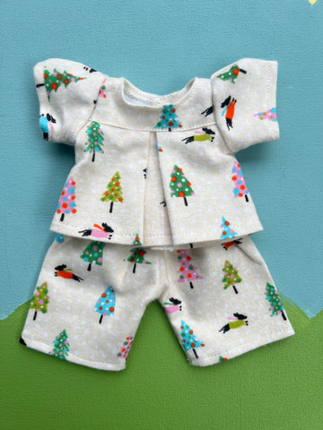 Piccolina Jammies - Dashing Dachshunds