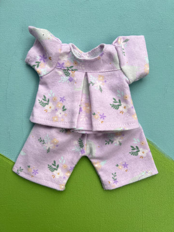 Piccolina Jammies - Purple Elephants