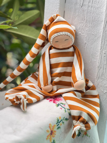 First Lovie - Brown Stripes