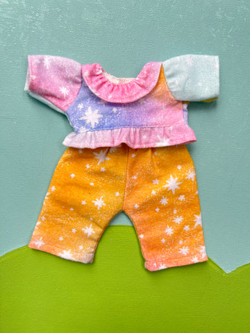 Piccolina PJ's -  Tie Dye Stars