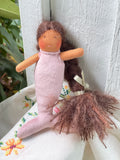 Mini Mermaid - Brown/ Pink   (Mocha LE)